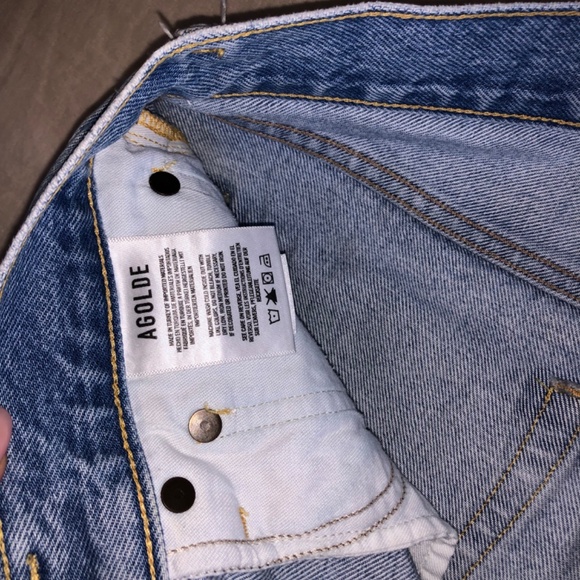 AGOLDE PARKER SHORTS SIZE 27. $148+ tax - Picture 8 of 14